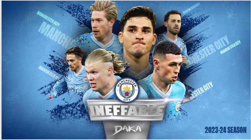 2023-24 DAKA Manchester City Ineffable Soccer Star Cards Factory