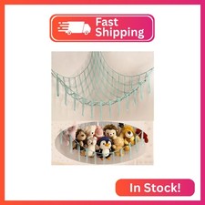 Stuffed Animal Hammock-Large Stuffed Animal Net For Toys Corner-Hanging Stuff An