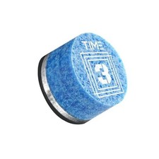 TIME Crystal Pool Billiard Cue Tip - 14mm/ Pack 1 TIME 4 Medium Hard