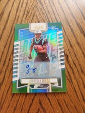 2023 Panini Absolute #117 Jonathan Mingo Signature Rookies Spectrum Green #/25