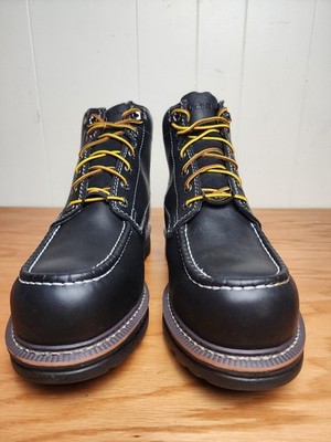 Wolverine I-90 Wedge WP CM DuraShocks Black Leather 6\