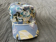 Vintage Trucker Hat Snapback Cap Roto-Rooter Plumbing Hawaiian 🌺