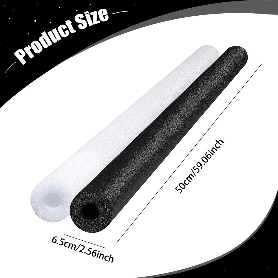 Pool Noodle Sign 2Pcs Foam Pool Noodles 59 inch Buoyant Reusable Swim Noodles Floats ...