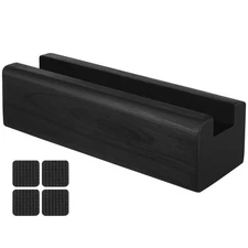 Full Length Mirror Stand Holder Wooden Floor Mirror Stand Anti-Skid Mirror Br...