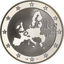 [#1308012] France, 1 1/2 Euro, Parlement européen, Proof, 2008, Pessac, Silver, 