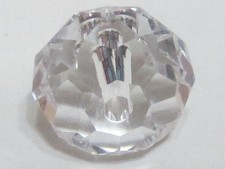 12mm CRYSTAL BRIOLETTE UNFOILED BEADS By SWAROVSKI 6pcs.