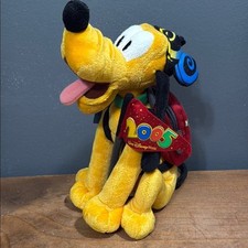 2005 Walt Disney World theme park edition Pluto bean bag plush ears backpack NWT