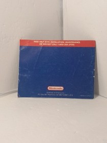 punch out nes Manual Official Authentic 