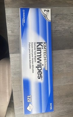 Kimtech Science Kimwipes Delicate Task Wipers - 2-Ply 119 Wipes/Box