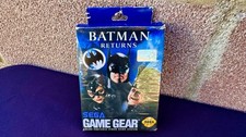 Sega Game Gear Batman Returns Complete CIB Open Box Must See