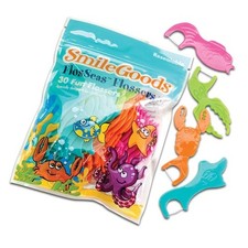 Practicon 7045280 Smilegoods Flosseas Flossers Children 3 12 Per Bag 360 Total