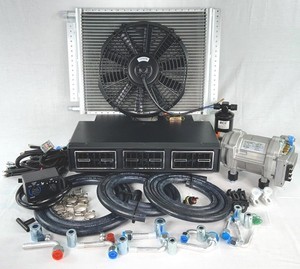 12V Unversal Electrc Underdash Ar Condtoner Auto Car A/C Kt Only