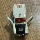 Dinky Toys Ford Cortina Diecast Car White/Black Opening Doors Vintage