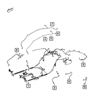 Genuine Mopar Jumper Wiring 68207963AE