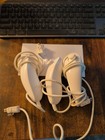 White Nunchuck Nintendo Wii / U OEM GENUINE OFFICIAL RVL-004 Controller set of 3 — photo 1