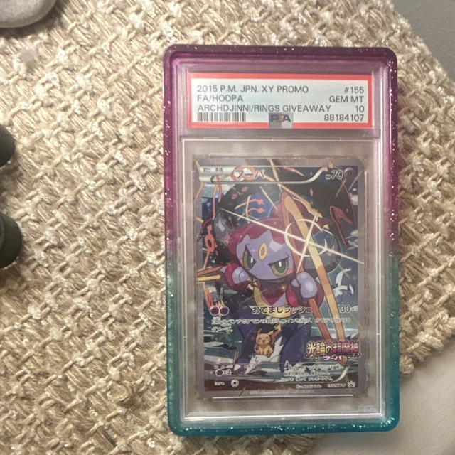 Pokemon TCG Japanese XY-P Xy Promos Hoopa 155/XY-P Holo Promo PSA 10