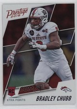 2018 Panini Prestige Rookie Xtra Points Purple Bradley Chubb #204 6k2