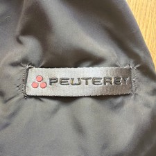 PEUTEREY ital. Luxus-Daunen Jacke Herren, Braun XL, Flieger-Blouson Bomberjacke 
