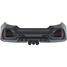 Fit For 2016-2021 Honda Civic Sedan Coupe Type R Style Rear Bumper Cover Kit
