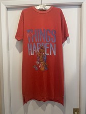 Vtg 1988 Alf Jumbo Jersey Hey Things Happen Shirt Sleeping Single Stitch Sz M
