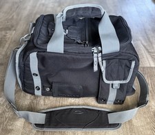 Borsone Y2K Oakley meccanismo nylon borsa tattica campo attrezzi nero vintage