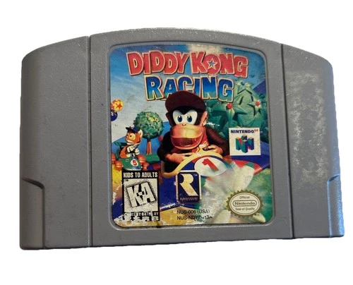 New ListingDiddy Kong Racing for Nintendo 64 N64 - Authentic- Tested - Ships Fast