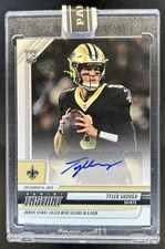 2025 Panini Instant NFL Tyler Shough Auto #/99 #337 Saints