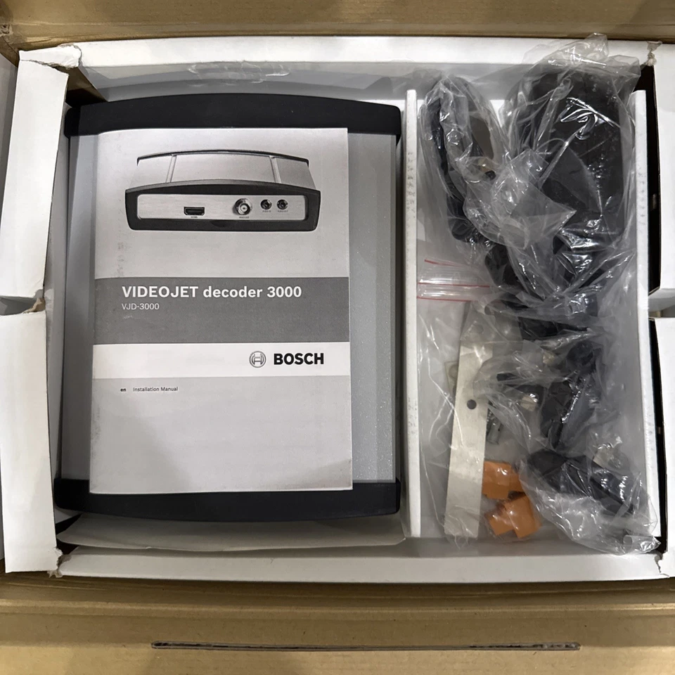 Bosch VJD-3000 VIDEOJET Decoder 3000 1 Channel Decoder Analog and HDMI Outputs - Image 4 of 4