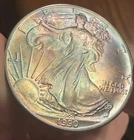 1990 American Silver Eagle — photo from another recent sale