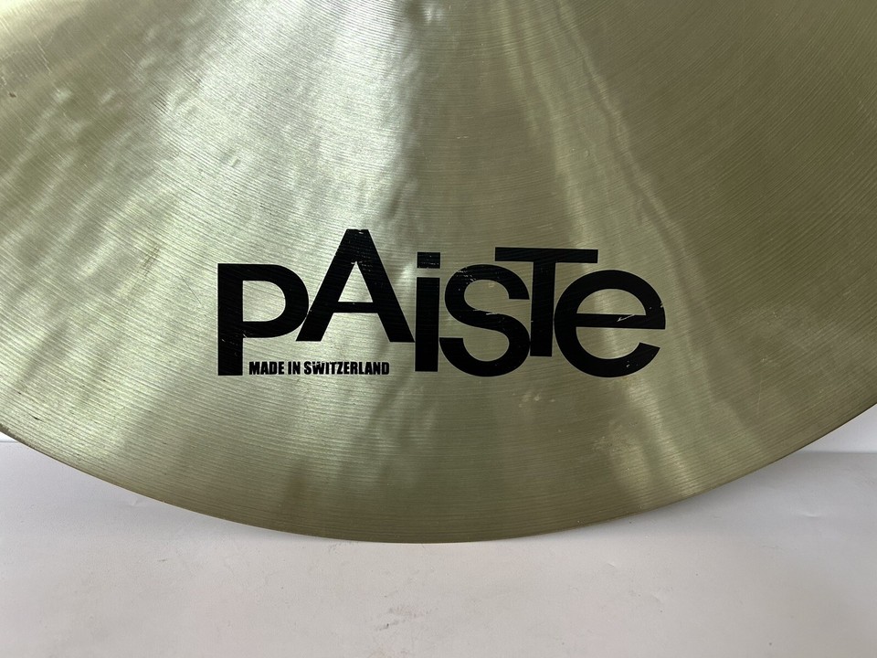 Paiste 24" Giant Beat Ride Cymbal Vintage Bonham Sound 2 Feet In