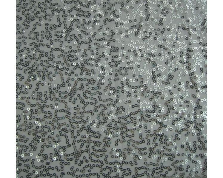 Ropa De Baile De Lentejuelas De Lujo Material De Tejido - BLANCO PLATA