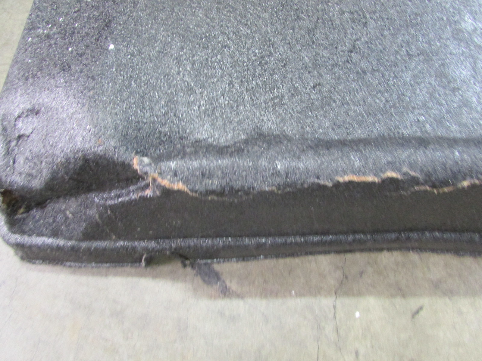 Ferrari 360, Front Trunk Carpet, Bottom Panel, Black, Used, P/N 65301400