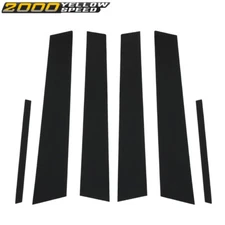 Fit For Honda 2006-2011 Civic Sedan Window Pillar Posts Molding Cover Door Trims