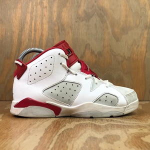 Nike Air Jordan 6 Retro PS liebre Alternativo Blanco/Rojo Tamaño 3Y | eBay