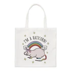 I'm A Raticorn Regular Tote Bag Rat Unicorn Funny Shopper Shoulder Animal