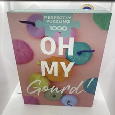 NEW SEALED Perfectly Puzzling 1000 Piece Colorful Jigsaw Puzzle "OH MY GOURD!"