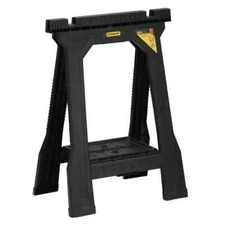 NEW Durable Folding Sawhorse (2 Pack) Durable Plastic Stand Holder Tool 22 in.
