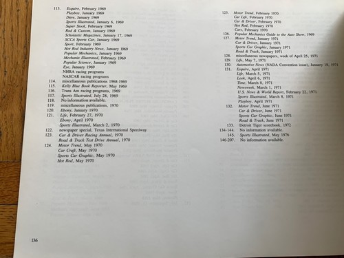 25 Years of Mustang Advertising Rate Book - Picture 9 of 9