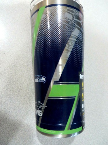 Tervis - 20oz Stainless Steel tumbler - NFL - Seattle Seahawks lifetime warranty - 第 7/12 張圖片