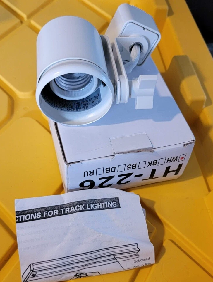 Cal Lighting HT Series Track Head - White  MSRP $60.00 HHT-226 - Image 4 of 4