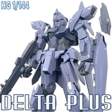 DELTA PLUS 1/144 Finished Gundam Model = Built + Painted + Decaled  USA Seller