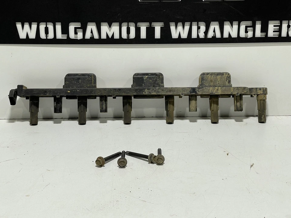 Jeep Wrangler TJ 2000-2006 4,0 L 6 capas OEM paquete de bobinas de encendido de fábrica CC 66LD Foto 2 de 4