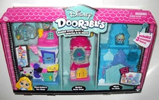 DISNEY DOORABLES Mad Hatter's Tea Shop Belle's Book Shop Elsa's Ice Rink NEW