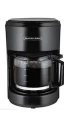 PROCTOR SILEX 10 CUP COFFEE MAKER 48351, BLACK *DISTRESSED BOX