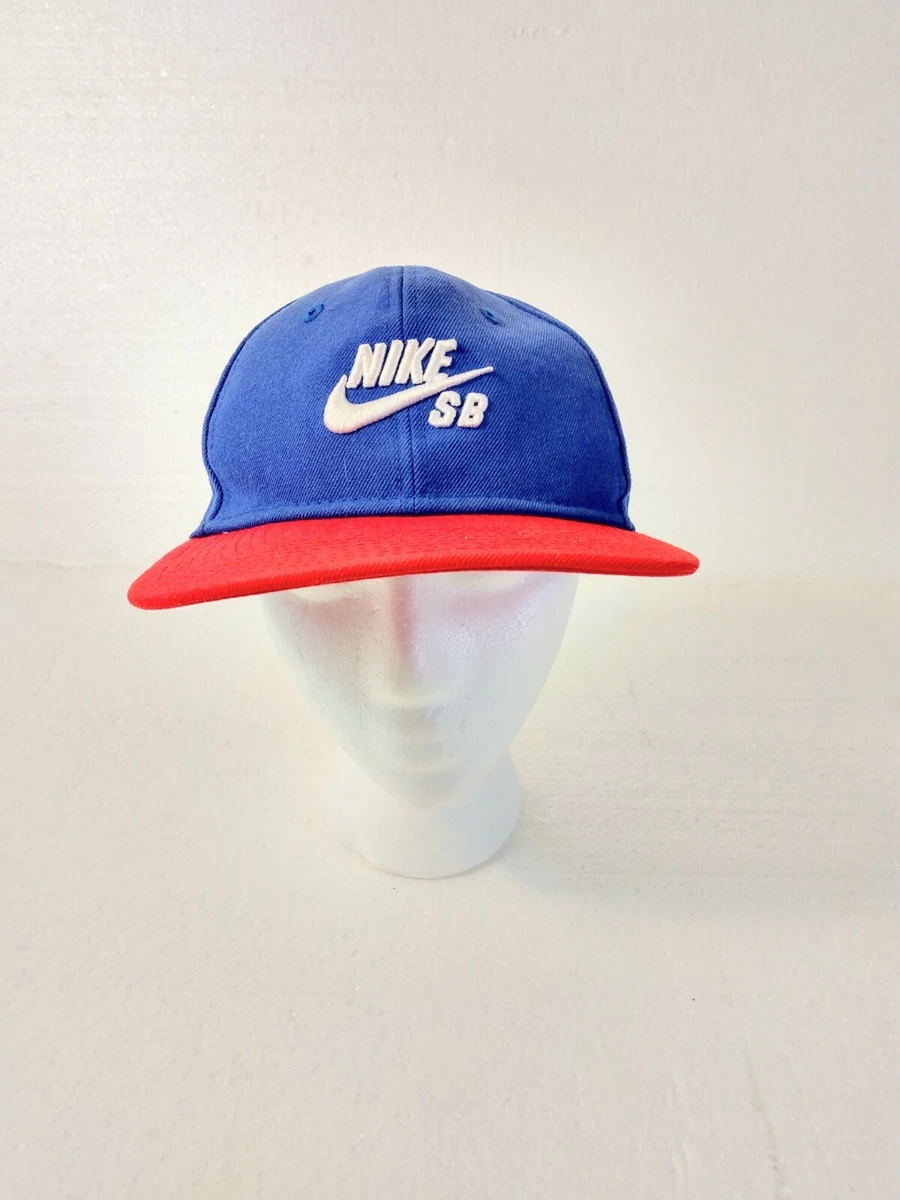 Danubio malo Civilizar Nike SB Blue/Red Snapback Cap Hat Unisex One Size | eBay