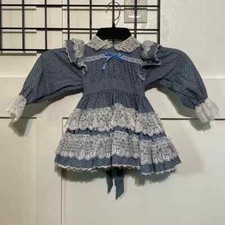 Vintage Ruffles  Lace toddler dress