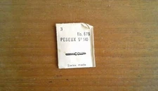 WATCHMAKING PART WATCH A WEIGHTY WINDING ROD 5" 140