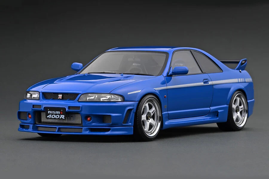 Ignition Model IG2813 1/18 Nismo R33GT-R 400R Blue With Ignition Model IG2813 1/18 Nismo R33GT-R 400R Blue With