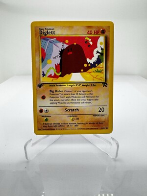 first edition diglett pokemon card Diglett · Base Set First Edition #47 (Shadowless)