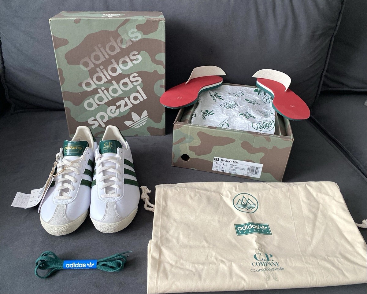 Size 5.5 - adidas C.P. Company x Italia SPZL White Bold